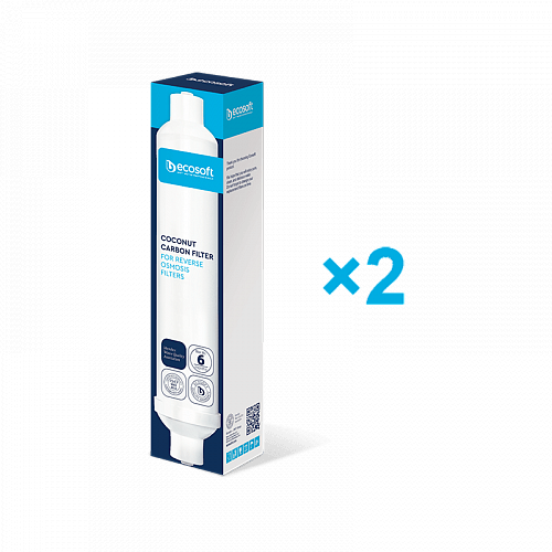 Годовой Запас Картриджей ECOSOFT для Фильтра Обратного Осмоса STANDARD (без минерализатора)