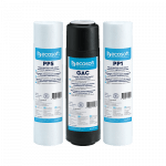 Комплект Картриджей ECOSOFT 1-2-3 для Фильтра Обратного Осмоса
