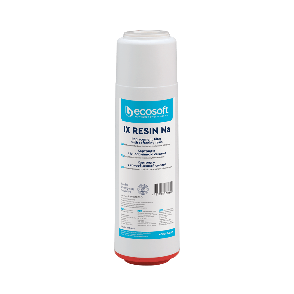 Картридж для умягчения воды Ecosoft 2,5″х10″ (CMV2510ECOSTD)
