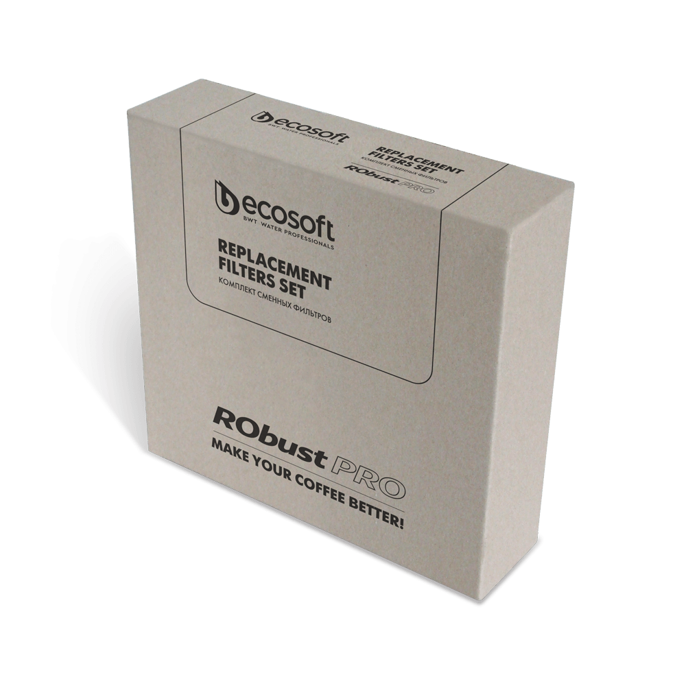 Комплект картриджей 1-2-3-4 Ecosoft для фильтра RObust PRO (CHVROBUSTPRO)